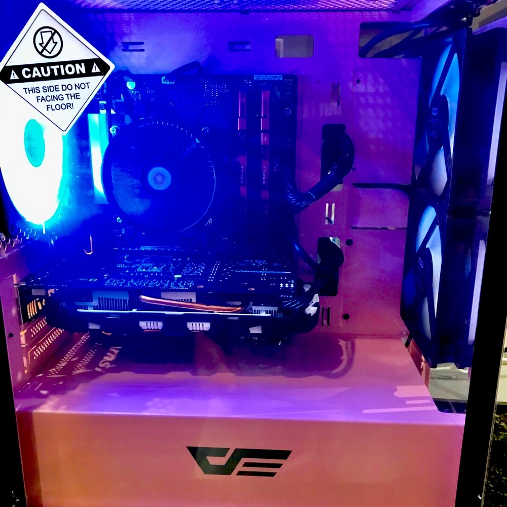 Intel i7 six core 8700k with 16 GB, 6 GB GPU